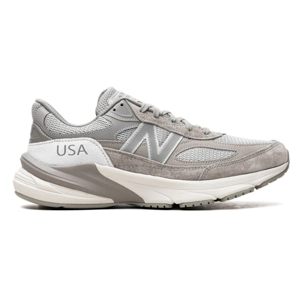 New Balance x WTAPS 990v6 Made in USA 'Grey White' Mesh Daddy Casual Sports Løbesko 38