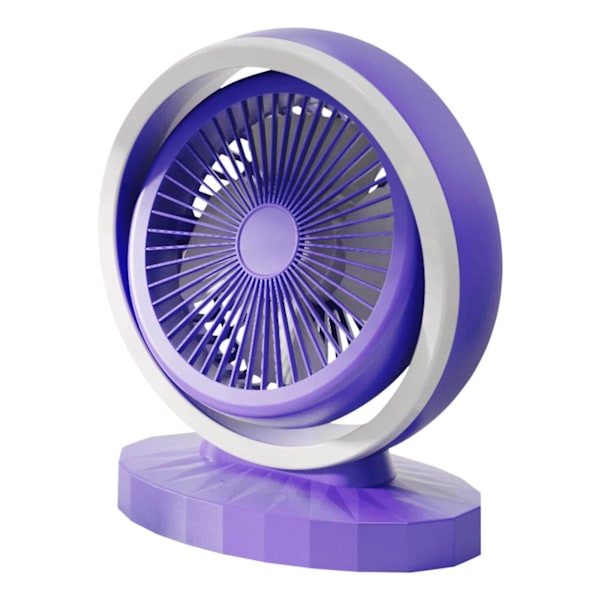 Multifunctional Mini Charging Small Fan, Strong Wind, Small Night Light, Office Desktop, Small Dormitory, Silent Electric Fan