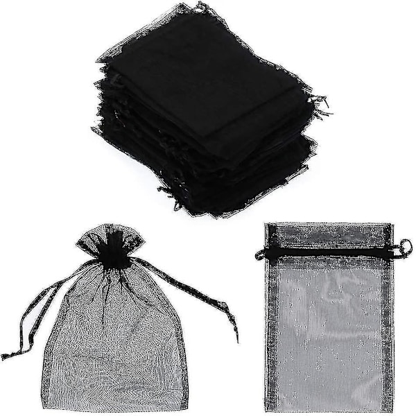 Organza Pouches With Drawstring Sheer Favor Gift Bags For Wedding Party-