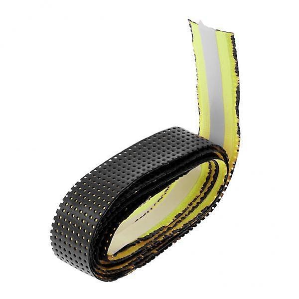 2x Anti-Slip Racket Bat Roll Tennis Handtag Greppband Svart
