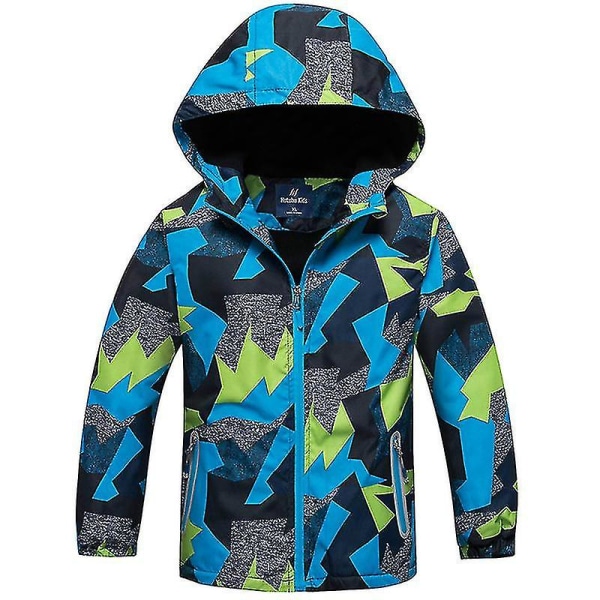 Hhcx-boys Kids Winter Warm Windbreaker Fleece Jacket Coat Outerwear Tops