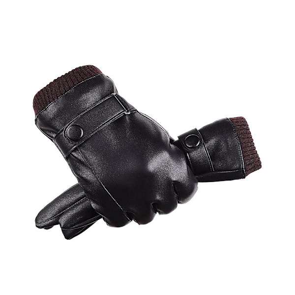 1 Par Sykkelhansker med Berøringsskjerm for Menn, Snowboard, Skøyter black brown