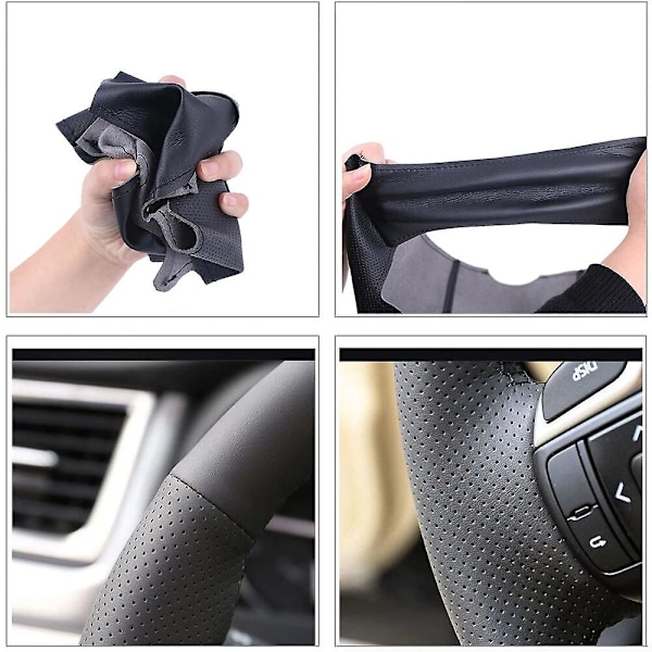 Rattskinnsöverdrag för Peugeot 206 1998-2005 206 SW 2003-2005 206 CC 2004 2005 Anpassat Microfiber Läder yellow line