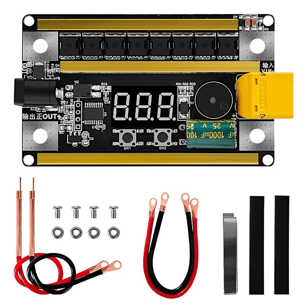 GX591 99 Gear Intelligent CNC Spot Welder 8V-24V 0.1-0.2Mm 2400A MAX Portable 18650 Lithium Battery