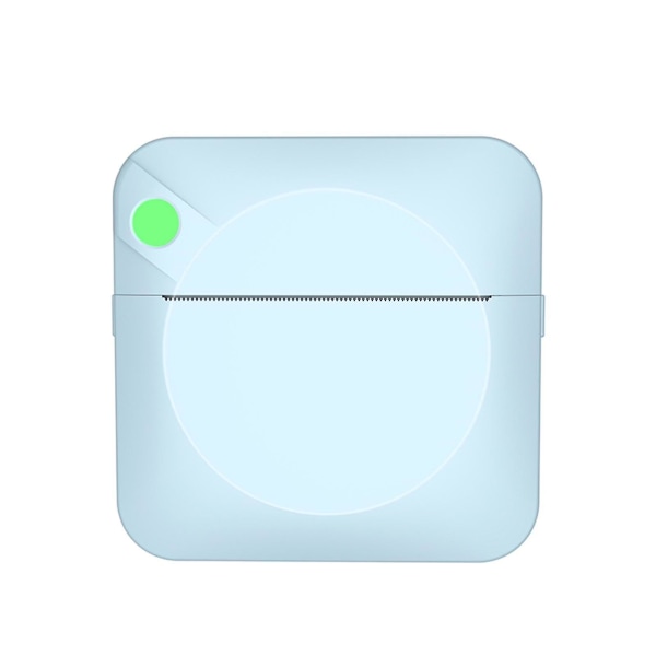 Bærbar Bt-telefon fotoskriverlomme Mini Bluetooth-kompatibel klistremerketermikk (C17 blå) C17 Blue