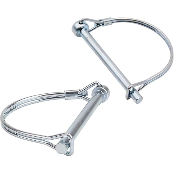 10 stk. Stiftkobling Tråd Lås, Stift Tråd Lås, Aksel Lås Stift 1/4&quot; Tråd Lås, Perfekt til Lovgivning, Havearbejde, DIY
