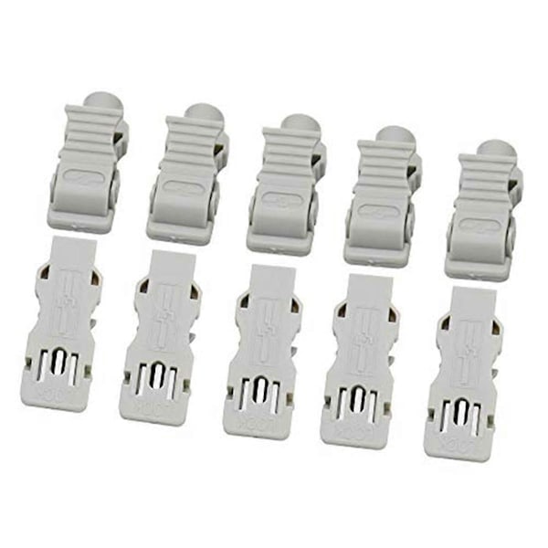 EKG Clip, Multifunctional EKG/ECG 3.0 Pin to Label Adapter 989803166031, EKG Lead Cables,10PCS