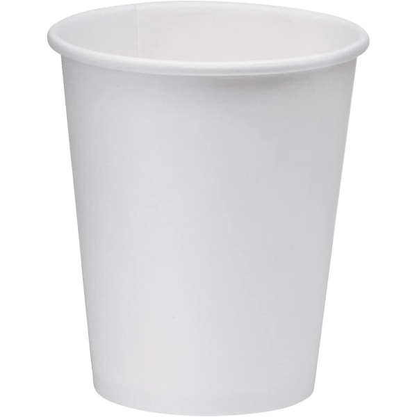 Disposable Paper Cups For Hot And Cold Drinks 100 Pcs / 8oz