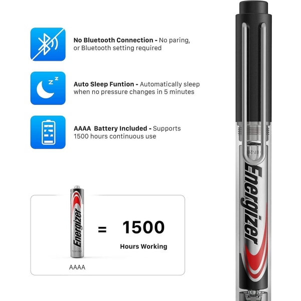 Uogic Pen For Microsoft Surface, [oppgradert] trykkfølsomhet