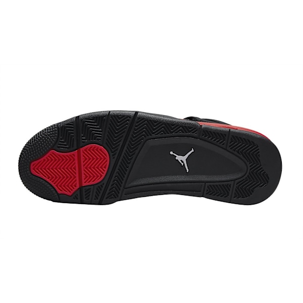 Jordans 4 Retro Red Thunder Miehet ja Naiset Alkuperäiset AJ4 Tennarit 42