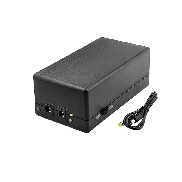 12V 2A Uninterruptible Power Supply Mini UPS 12000MAh Battery Backup for CCTV&WiFi Router Emergency Supply