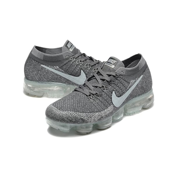Air VaporMax 'Asphalt' Flyknit Strikkede vevde sportssko med luftpute i full håndflate 44