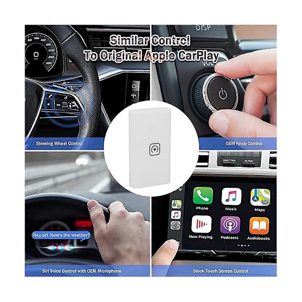 Wireless Carplay Adapter Wireless Carplay Dongle for Wired Carplay Car Carplay Ai Box Smart Multime