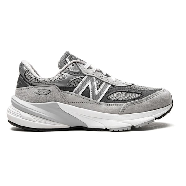 New Balances  990v6 Grey Mesh Daddy Casual Sports Löparskor 42.5