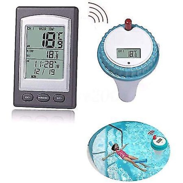 Trådløst pooltermometer - Digitalt flydende pool- og spa-termometer
