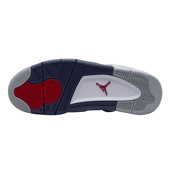 Jordans 4 Retro Midnight Navy miehille ja naisille Alkuperäiset AJ4 Tennarit 45