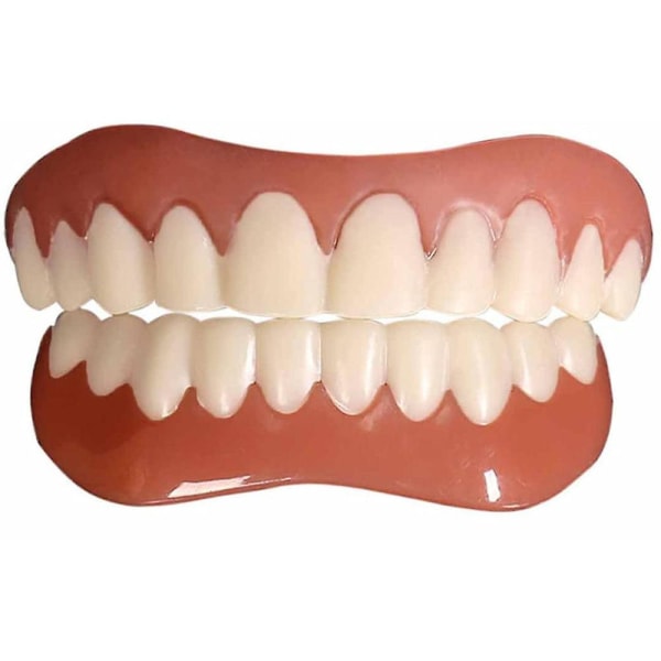Instant Finer Tandproteser Falske tænder Smile Teeth Top Falske tænder