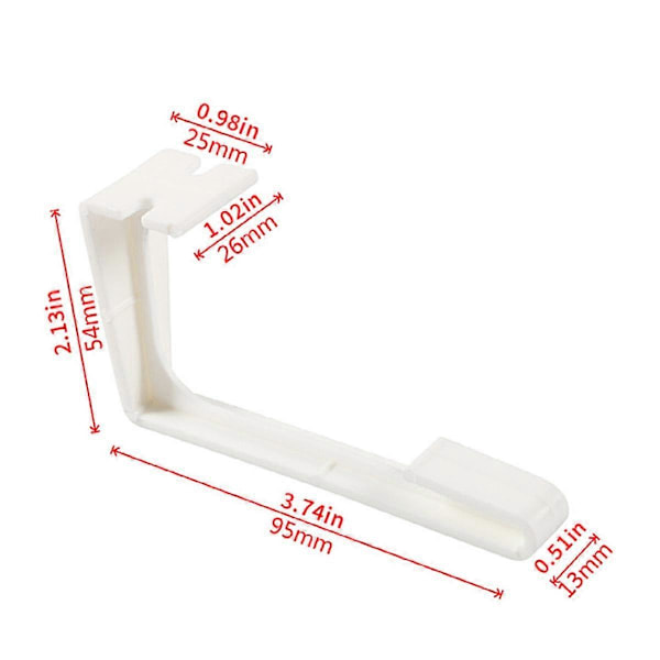 1 sett RV gardinholder side / RV gardinholder / RV gardinhold