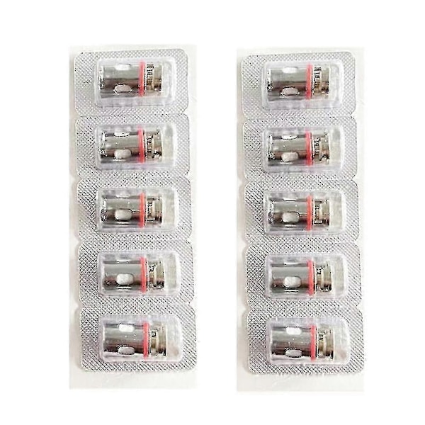 10 stk/pakke PNP Coil Erstatningscoil VM1 0,3 ohm Mesh Coils for X R Air S Argus GT Pod