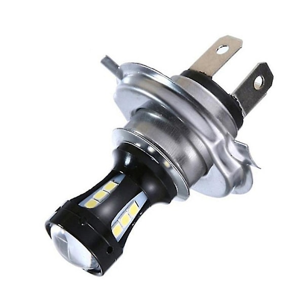 H4 Motorsykkel Hovedlykt 3030 18smd 950lm 6000k 18w 12-24v Led Bil Hovedlykt Pære