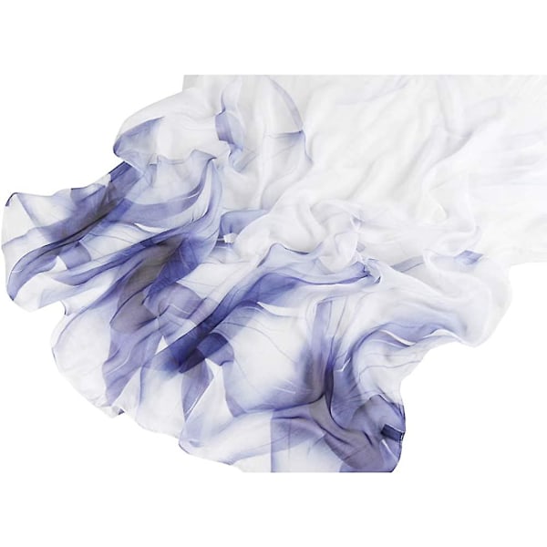 Siden Scarf Dam Kvinnor 100% Siden Scarves Lätt Elegant Gåvor fx-147