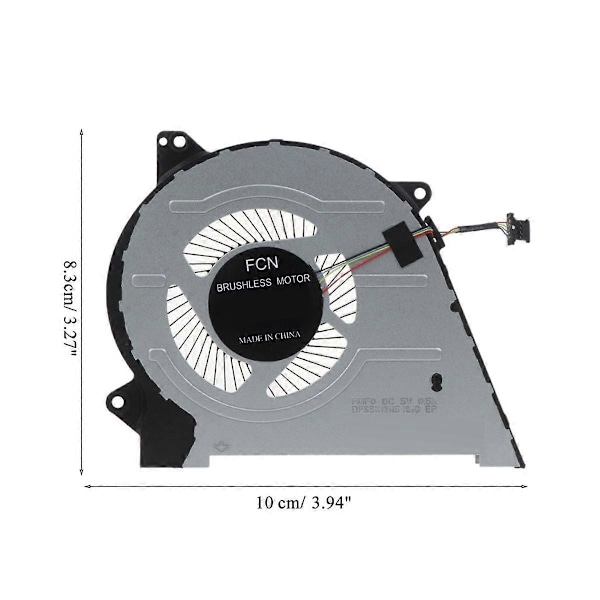 CPU-jäähdytystuuletin IdeaPad Flex 5 14IIL05 14ITL05 14ARE05 15IIL05 81X1 5F10S13911 kannettavalle tietokoneelle