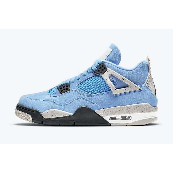 Jordans 4 Retro Mens University Blue til Mænd og Kvinder Original AJ4 Sneakers 44