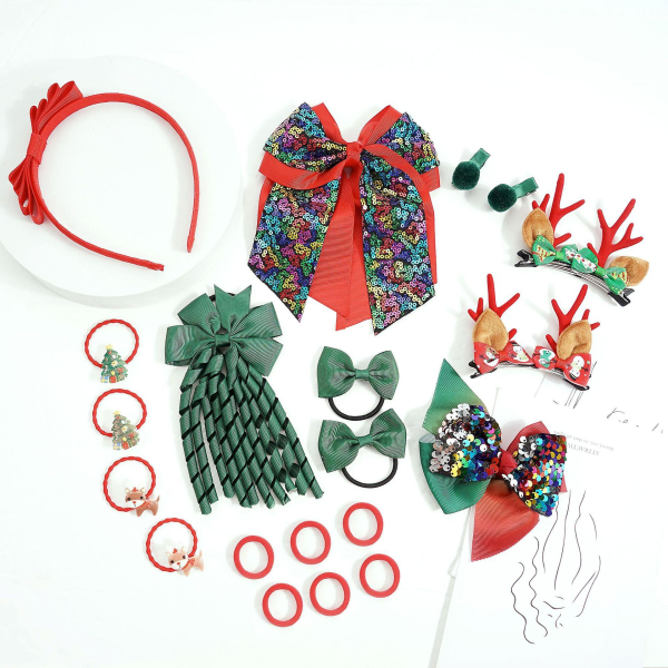 Christmas children's hair accessories set