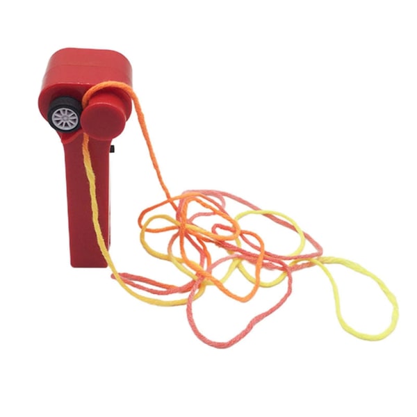 Lynlåsrebpropel med rebstrengscontroller Creative Party Flavor Bærbart sjovt elektrisk legetøj (rød) Red
