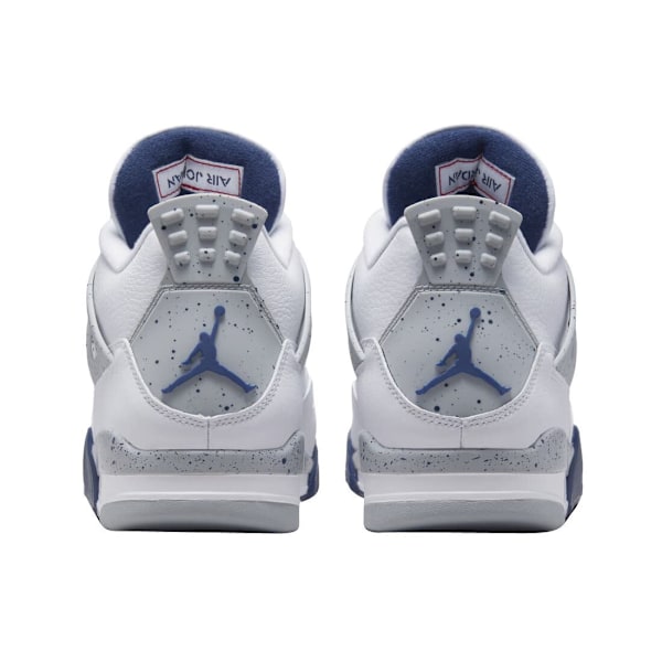 Jordans 4 Retro Midnight Navy for Menn og Kvinner Original AJ4 Sneakers 41