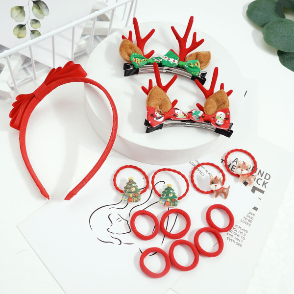 Christmas children's hair accessories set