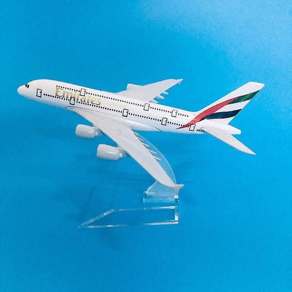 Hhcx-jason Tutu Lentokonemalli Diecast Metal 1:400 16cm Lentokonemalli Lentokonemalli Emirates Boeing B777 Lentokoneet Malli Lentolelu Gif A380