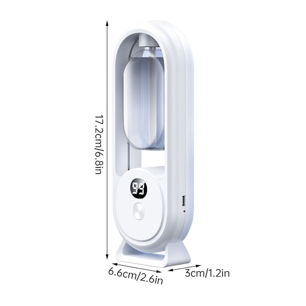 Trådløs Intelligent Aromaterapi Diffuser Hjem Automatisk Diffuser Hotel Sprayer Toilet Deodorizer Luftfrisker