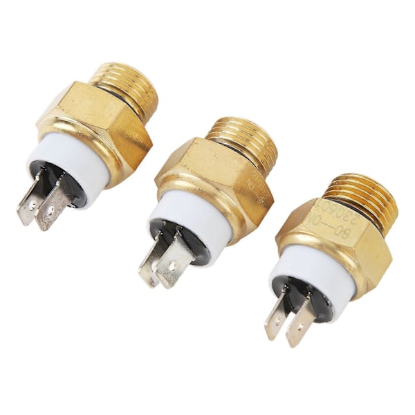 3kpl Moottorin Jäähdyttimen Tuulettimen Lämpötila-anturin Kytkin M16x1.5MM Veden Lämpötilakytkin CB250 CB600 CBR600 CB900