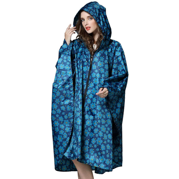 Gjenbrukbare regnfrakker for kvinner Lett hettefrakk