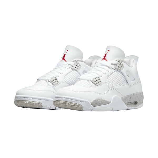 Jordans 4 Retro White Oreo  Män och Kvinnor Original AJ4 Sneakers 36.5