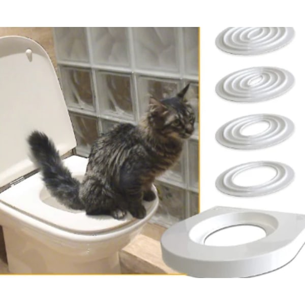 Cat Training Kit - Träna katten att använda toaletten