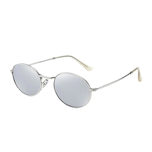 Unisex solbriller i ovalt stel med fuld ramme, polariserede, UV-beskyttelse, moderigtige og alsidige gold gold frame