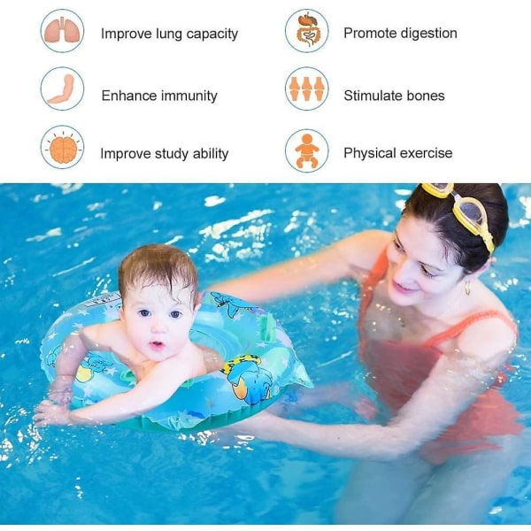 Free Swimming Baby Inflatable Baby Swimming Float-helps Baby Learn