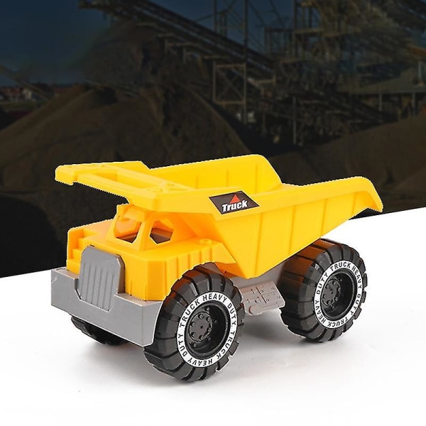 Hhcx-excavator & Dump Truck Toy For Kids Moveable Claw & Lifting Back Garbage Truck & Bulldozer Digger Construction 11 C