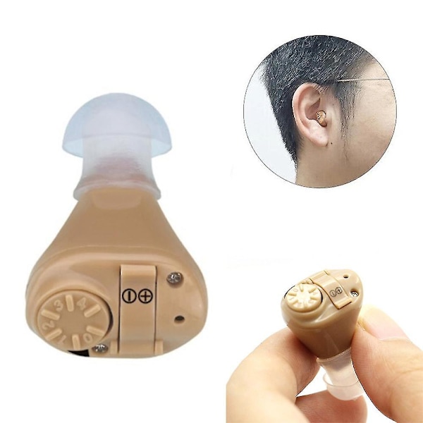 Draagbare Digitale Mini Onzichtbare Hoortoestel In-ear Enhancer Sound Voice Amplifier, Model K-82