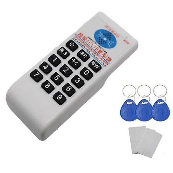 Handheld Frequency 125Khz-13.56MHZ Copier Duplicator RFID NFC IC Card Reader & Writer Access Contro