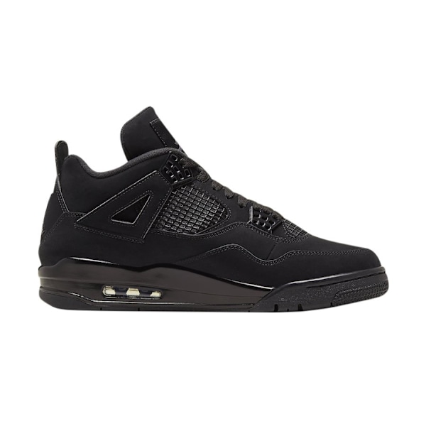 Jordans 4 Retro Black Cat Miehet ja Naiset Alkuperäiset AJ4 Tennarit 38.5