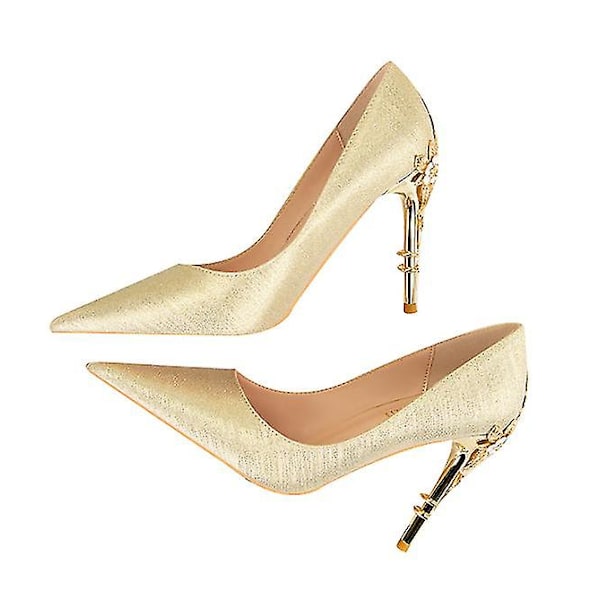 Women's Pointed Toe Heels For Wedding Office Dress