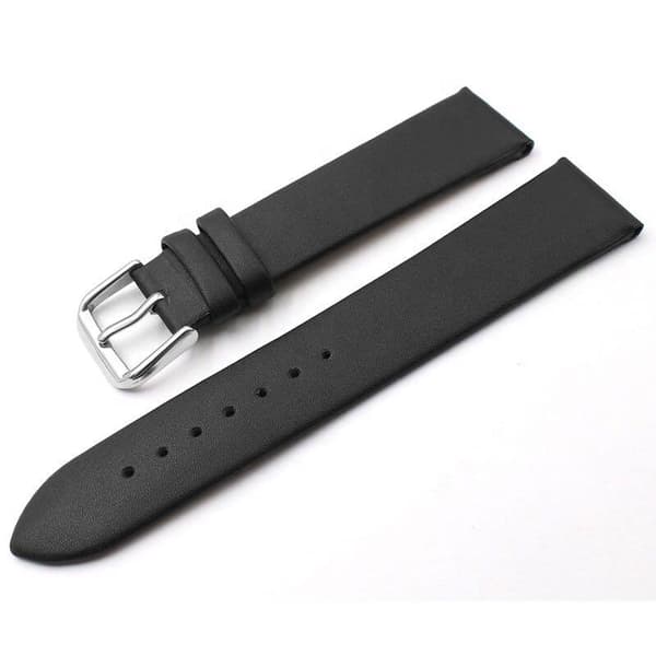 Klockarmband svart 20mm (ss) Natur