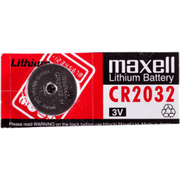 CR 2032 Maxell lithium batteri Aluminium