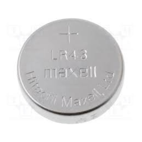 Maxell knappcellsbatteri, LR44, Alkaline, 1,5V, 10-pack Aluminium
