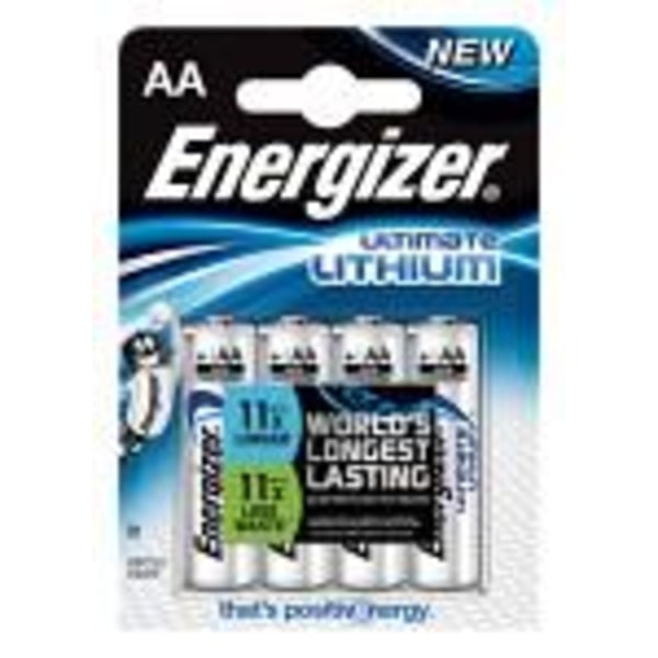 Energizer AA-4 Lithium Aluminium