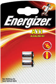 A11-2 / L1016 Energizer 6.0V Aluminium