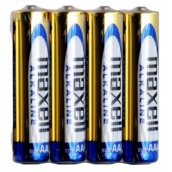 Maxell batterier, 8-pack AAA  (LR03, Alkaline, 1,5V, 2X 4-pack)